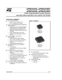 Datasheet uPSD3234BV-24T6T производства STMicroelectronics